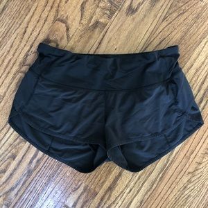 Lululemon speed up shorts